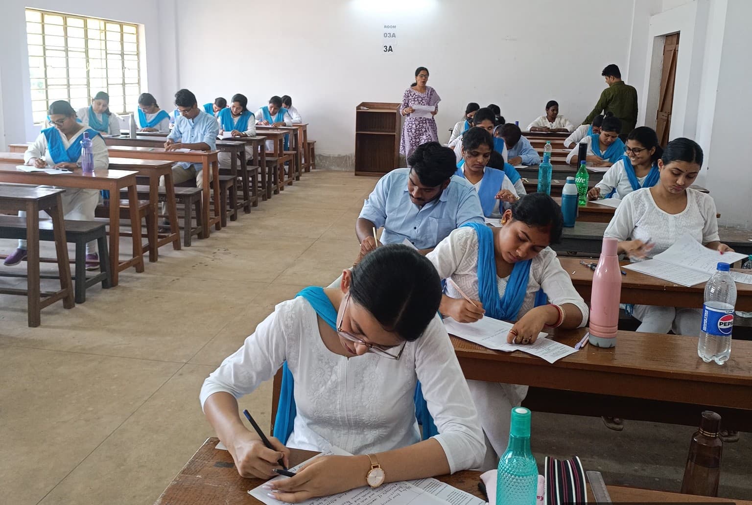 Students in D.El.Ed. training session
